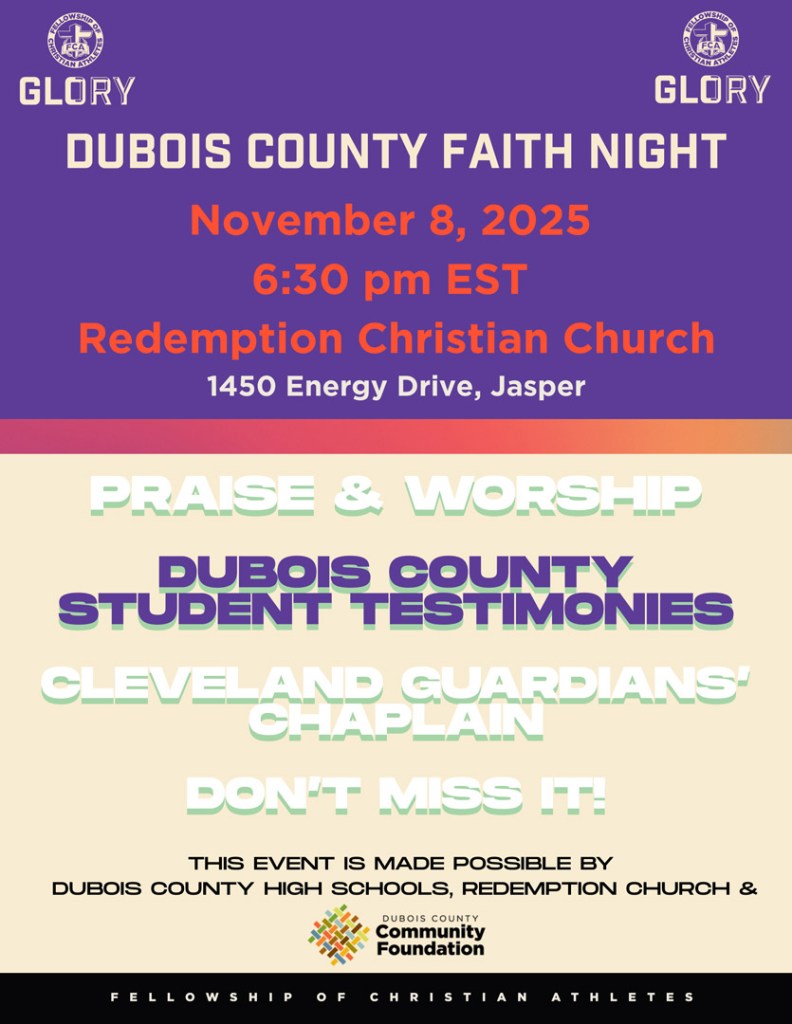 Dubois County Faith Night to feature Cleveland Guardians' Chaplain