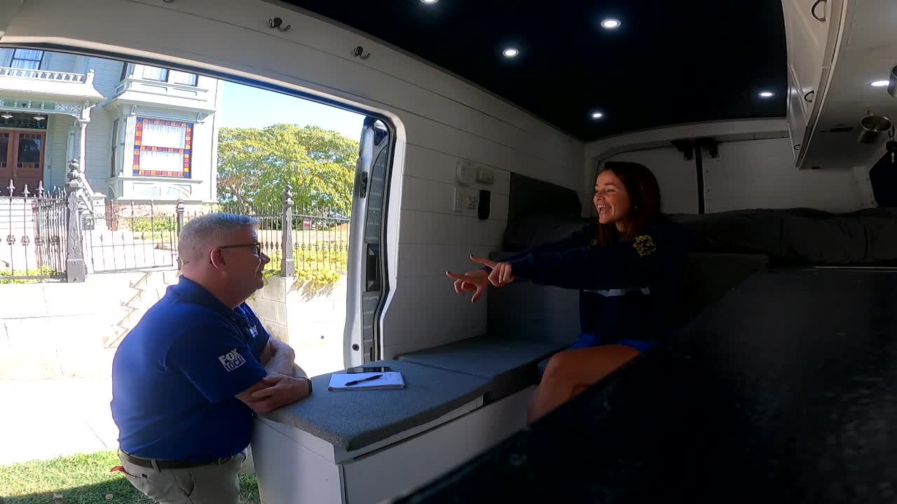 Brewers fan road trips to Los Angeles