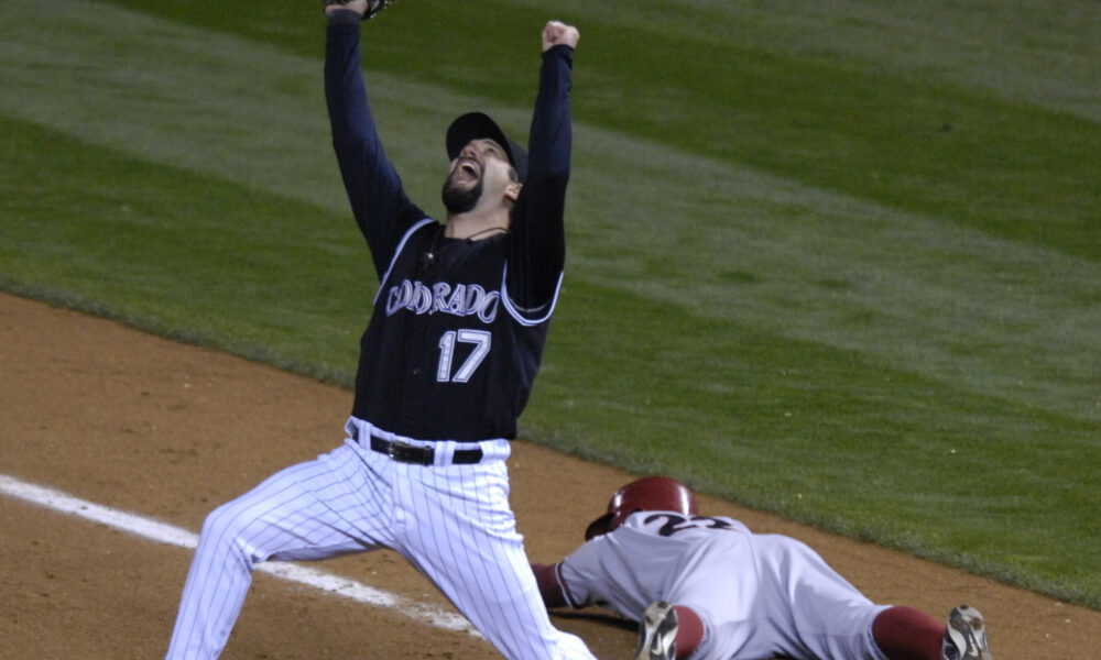 The greatest moment in Rockies history occurred 18 years ago today