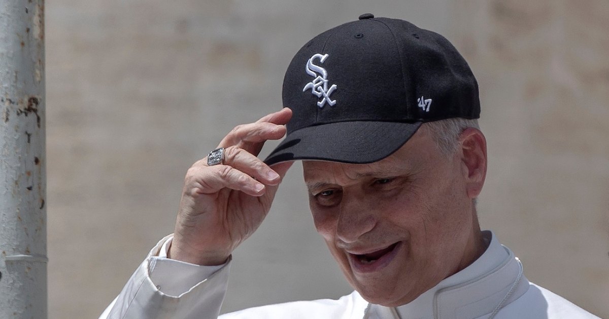 White Sox Fan Pope Leo Claps Back at Cubs Fan Over Rivalry