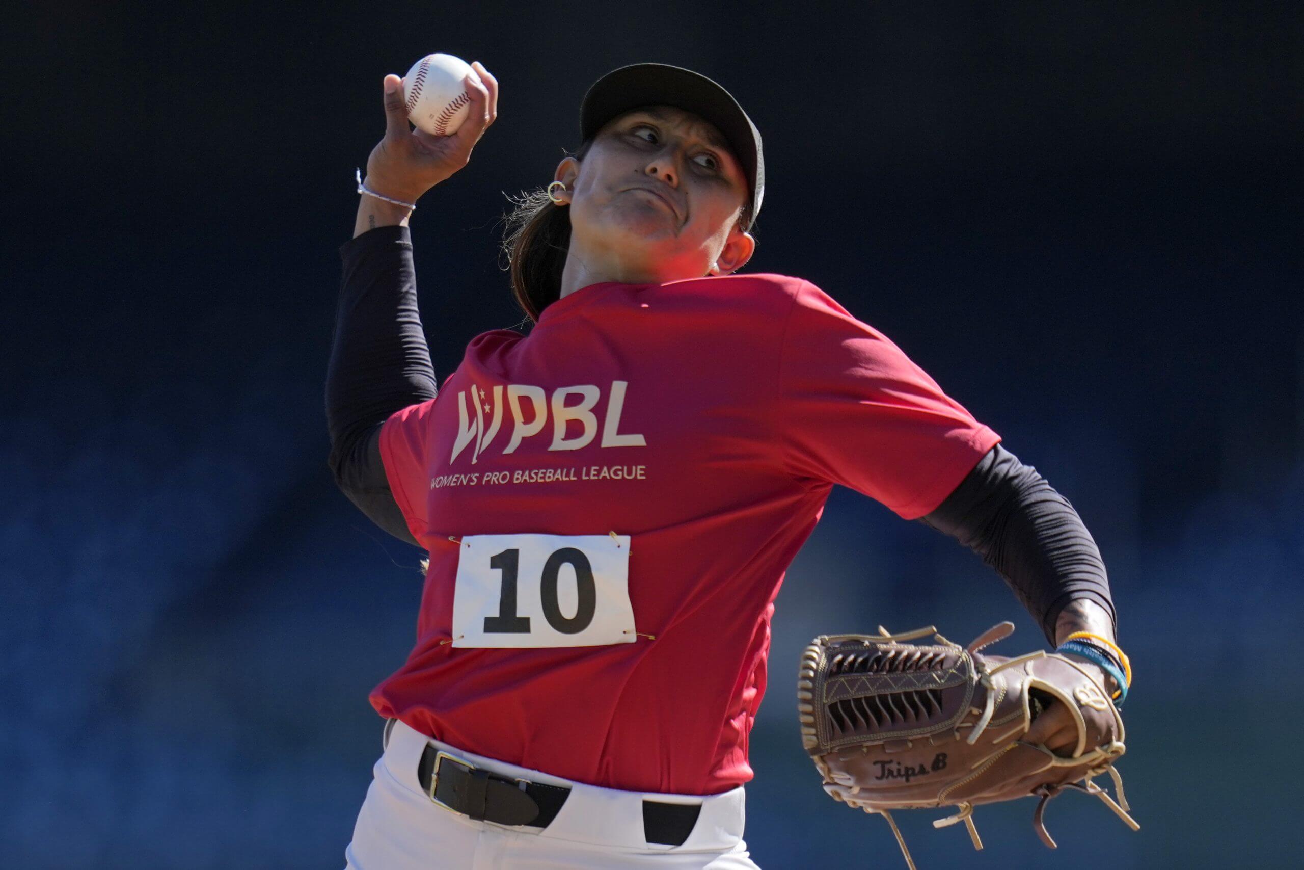 Whitmore pitches at tryouts