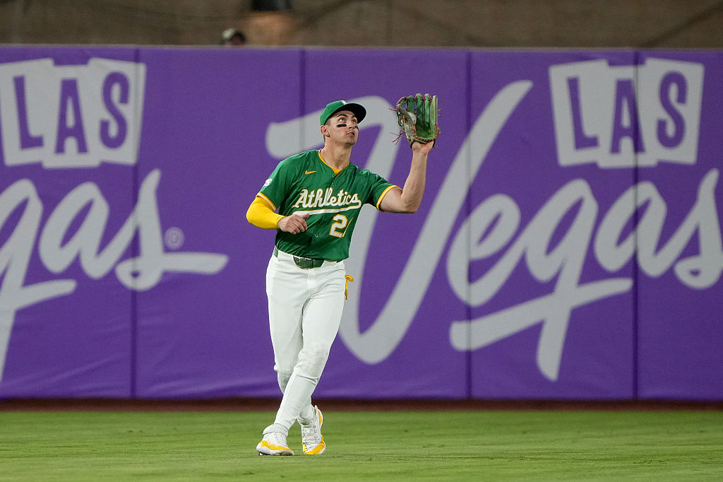 The A's Gold Glove Finalist Literally Came Out of Left Field