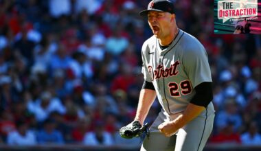 A booth at The Materials Show in Portland, Ore. in February of 2025. It's an empty couple of tables with a big banner behind it with the word BLOOM on it and some stuff about sustainability.