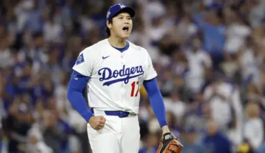 Brewers' pitcher tips his cap to Shohei Ohtani after historic night image