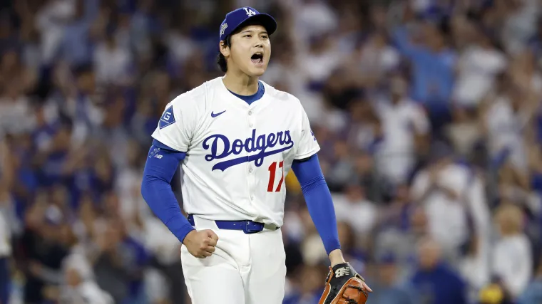 Brewers' pitcher tips his cap to Shohei Ohtani after historic night image