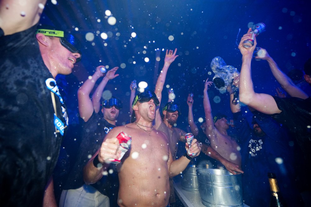 GettyImages-2241951787 George Springer Shirtless Locker Room 2
