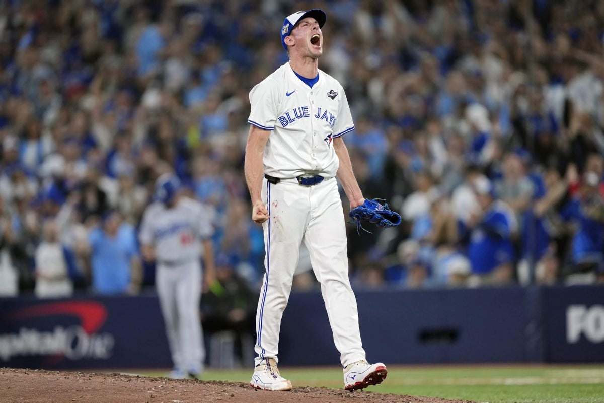 ‘Not happy just being here’: Blue Jays assert themselves in World Series Game 1 rout