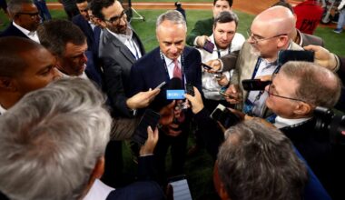 MLB’s Manfred defends sports gambling partnerships for the ‘crucial’ data they offer