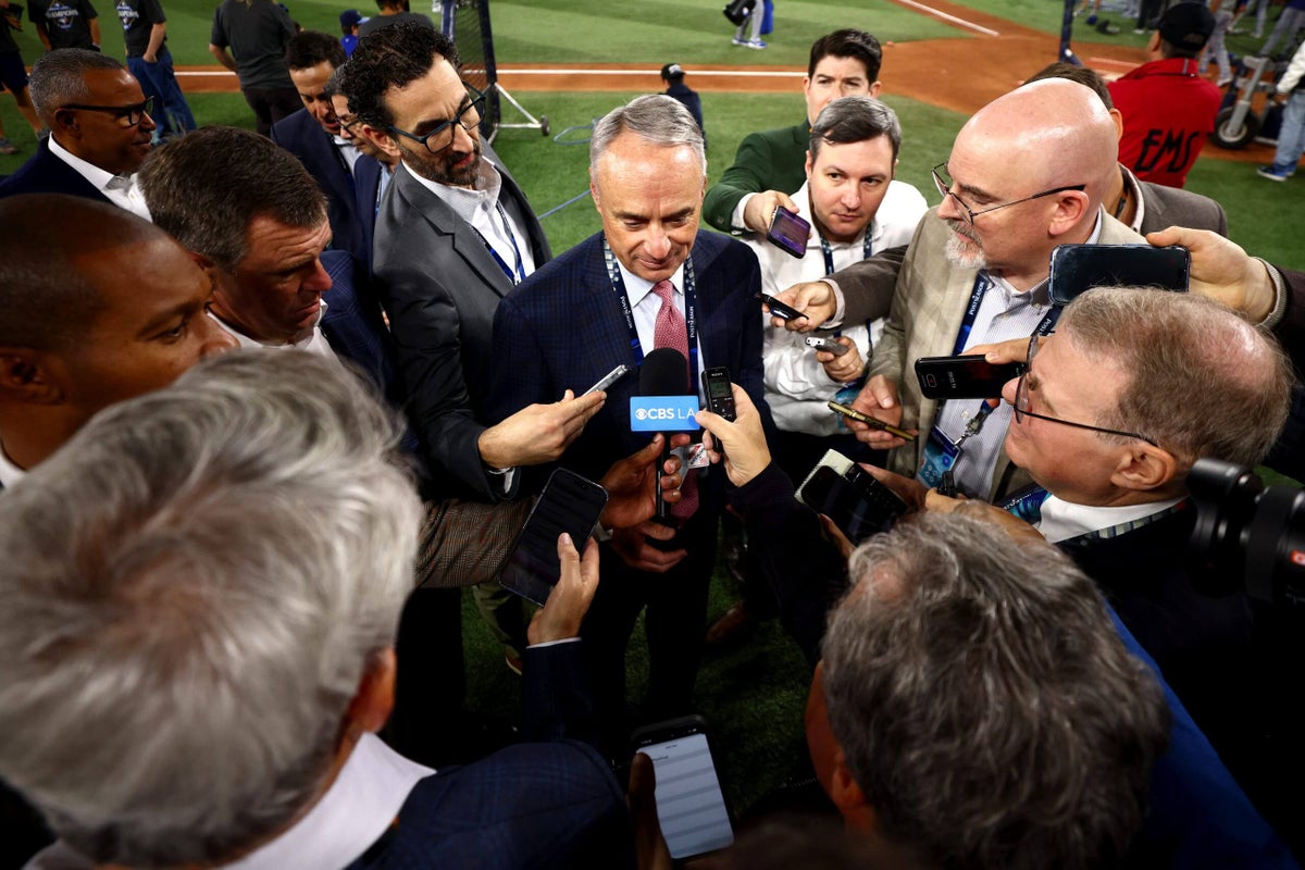 MLB’s Manfred defends sports gambling partnerships for the ‘crucial’ data they offer
