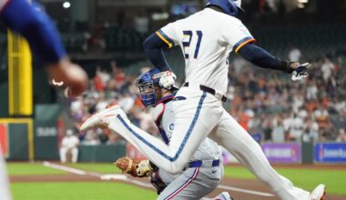 Astros slugger Yordan Alvarez out indefinitely with ‘pretty significant’ ankle sprain