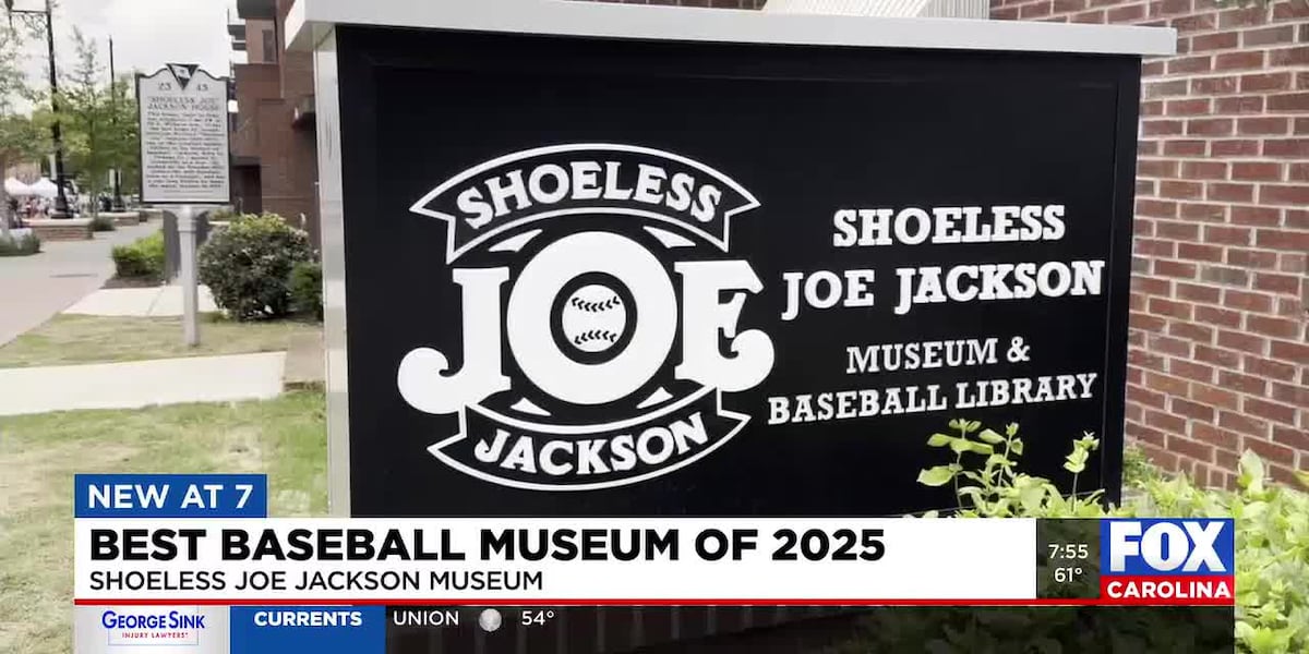 Shoeless Joe Jackson Museum named ‘Best Baseball Museum of 2025’
