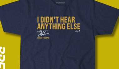 New “I Didn’t Hear Anything Else” shirt from Breaking T