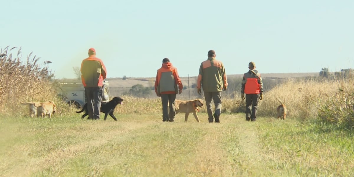 Former MLB catcher Terry Steinbach joins in on opening pheasant weekend