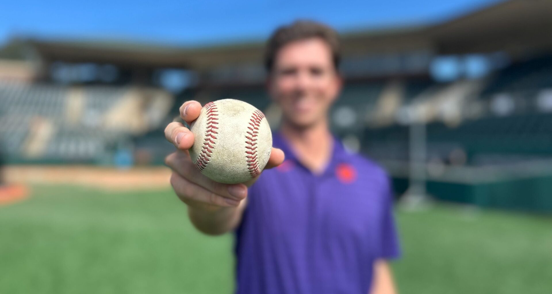Bioengineering Ph.D. student uses baseball tech to prevent pitching injuries and grow analytics group