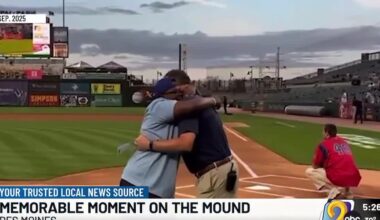 Iowa Cubs share special moment with young fan