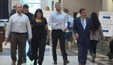 Pirates fan, 21, rushed to hospital after plunging from stands is seen in court with friend charged with his fall