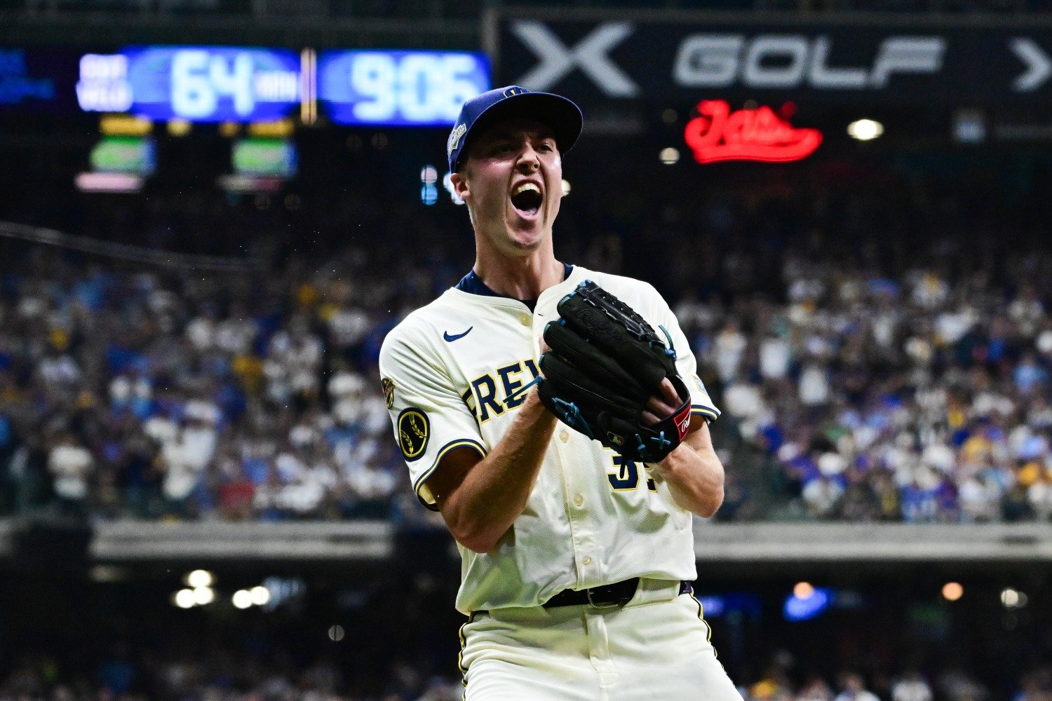 In Game 2 Relief Appearance, Jacob Misiorowski Showcased Why Brewers Included Him on Their NLDS Roster - Brewers