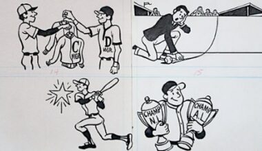 Topps Baseball Card Cartoonists – Bottom of the Ninth – The Daily Cartoonist