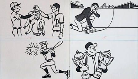 Topps Baseball Card Cartoonists – Bottom of the Ninth – The Daily Cartoonist