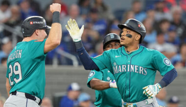 Seattle Mariners Cal Raleigh Jorge Polanco...