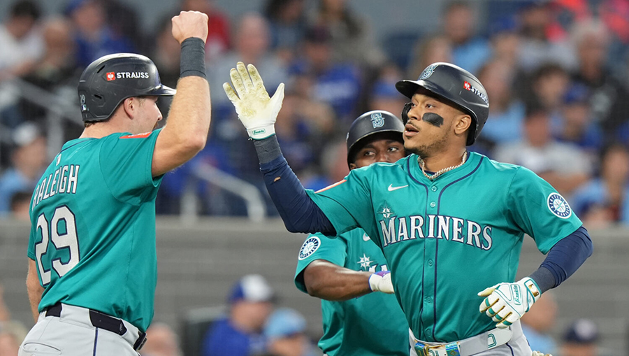 Seattle Mariners Cal Raleigh Jorge Polanco...