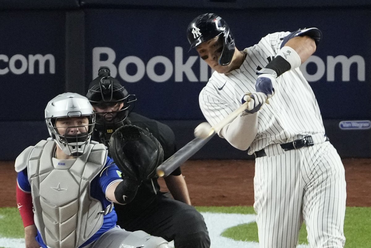 Watch: Judge, Chisholm homers help Yankees avoid elimination vs. Blue Jays