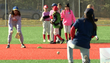 Minnesota Twins hold girls’ baseball clinic in Hermantown