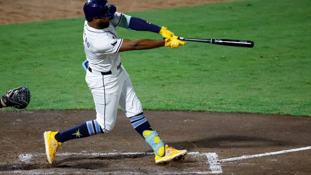 Rays’ Junior Caminero among AL finalists for Hank Aaron Award - Tampa Bay Times