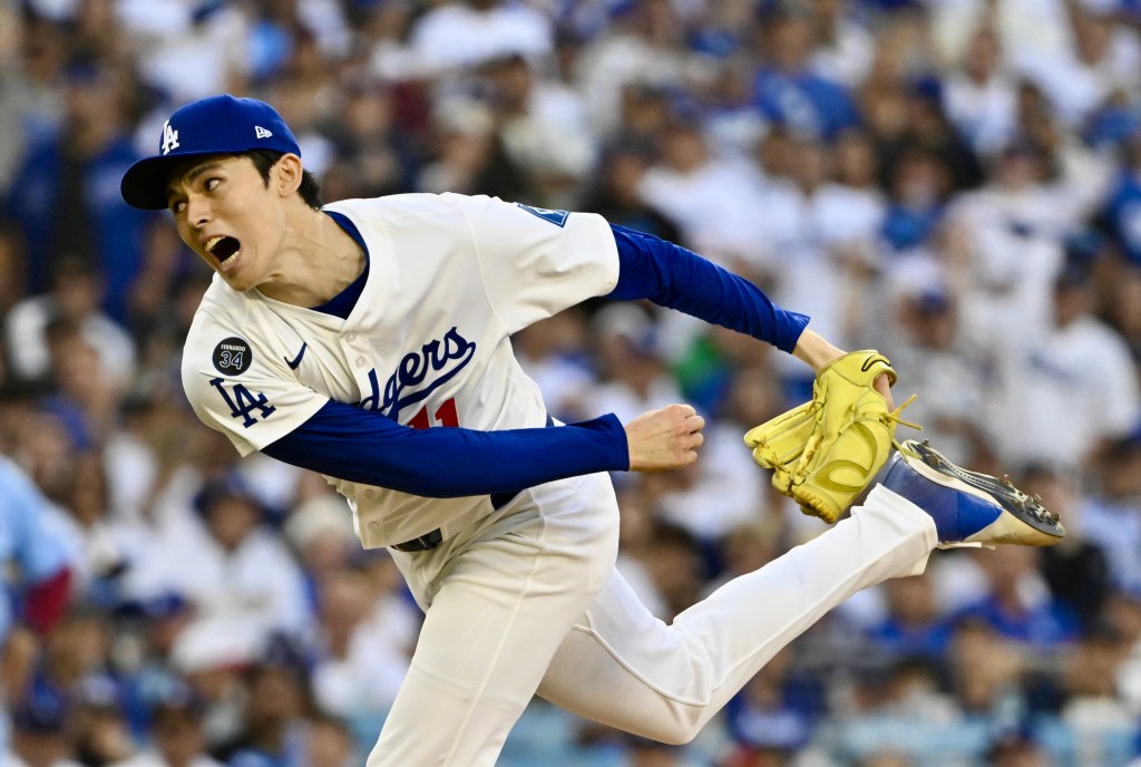 Dodgers' new hero Roki Sasaki emerges from the bullpen