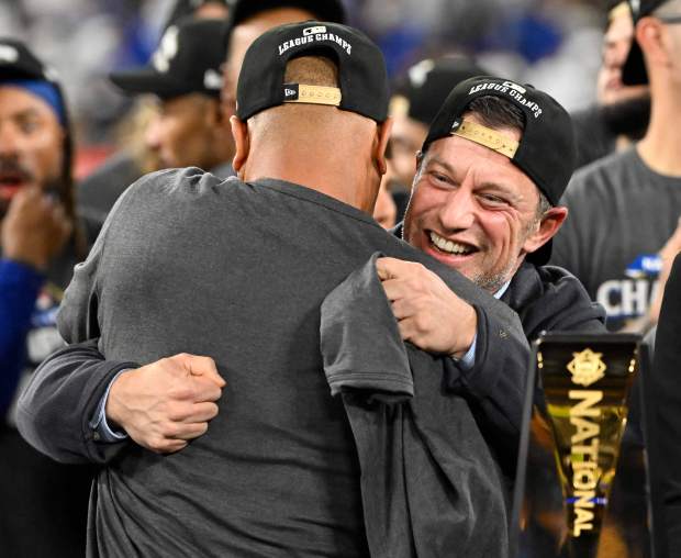Andrew Friedman, President of baseball operations for the Los Angeles...
