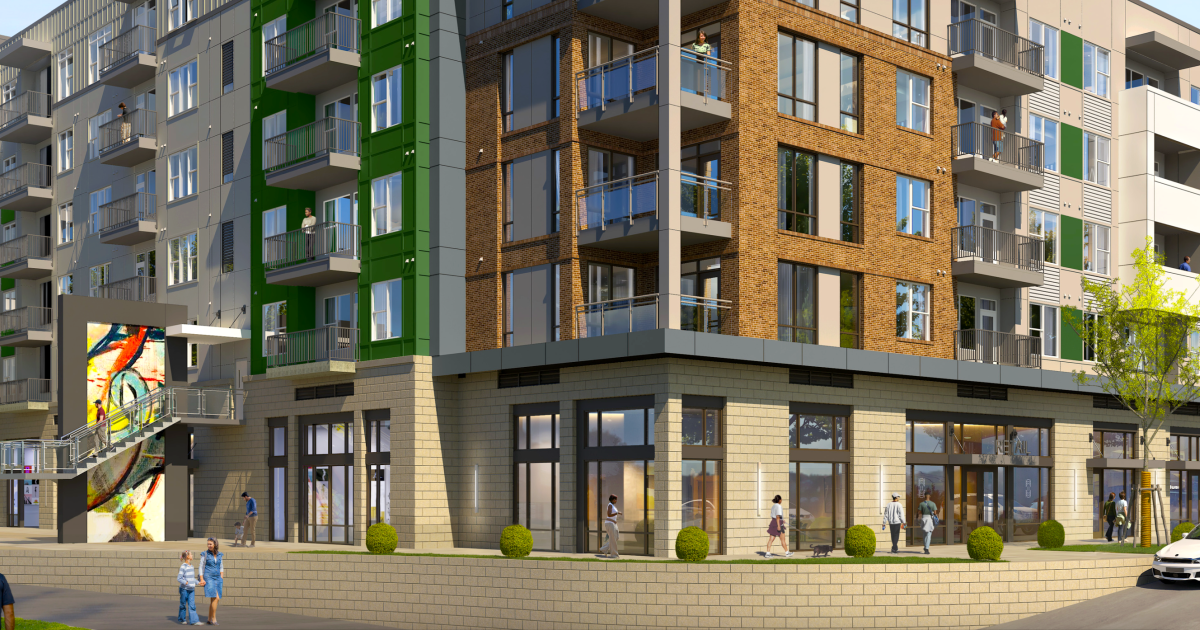 Project near Braves stadium replacing parking lot, with trail included