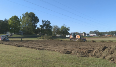 Parkersburg South breaks ground on new baseball, softball field