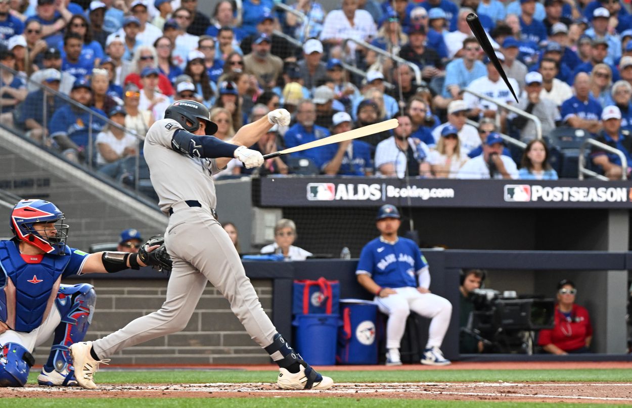 MLB: Playoffs-New York Yankees at Toronto Blue Jays