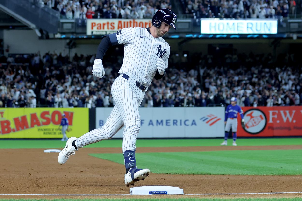 MLB: Playoffs-Toronto Blue Jays at New York Yankees
