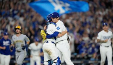 Shohei Ohtani hits 3 homers, dominates on mound in Dodgers’ clinching 5-1 NLCS win over Brewers