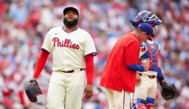 Phillies' Jose Alvarado done for season with 'pretty mild' forearm strain