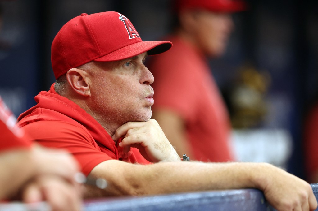 Former Angels manager Phil Nevin is one of the candidates for the White Sox managerial job.