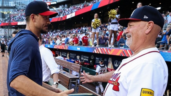 Brian Snitker will step down as the Atlanta Braves manager after 2025, will take on advisory role with team.(AP)