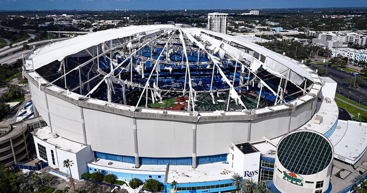 Where Rays will play '25 home games in question amid damage assessment of Tropicana Field