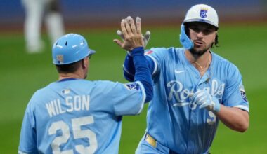 C.J. Kayfus’ homer in 8th inning propels Guardians to victory over Royals