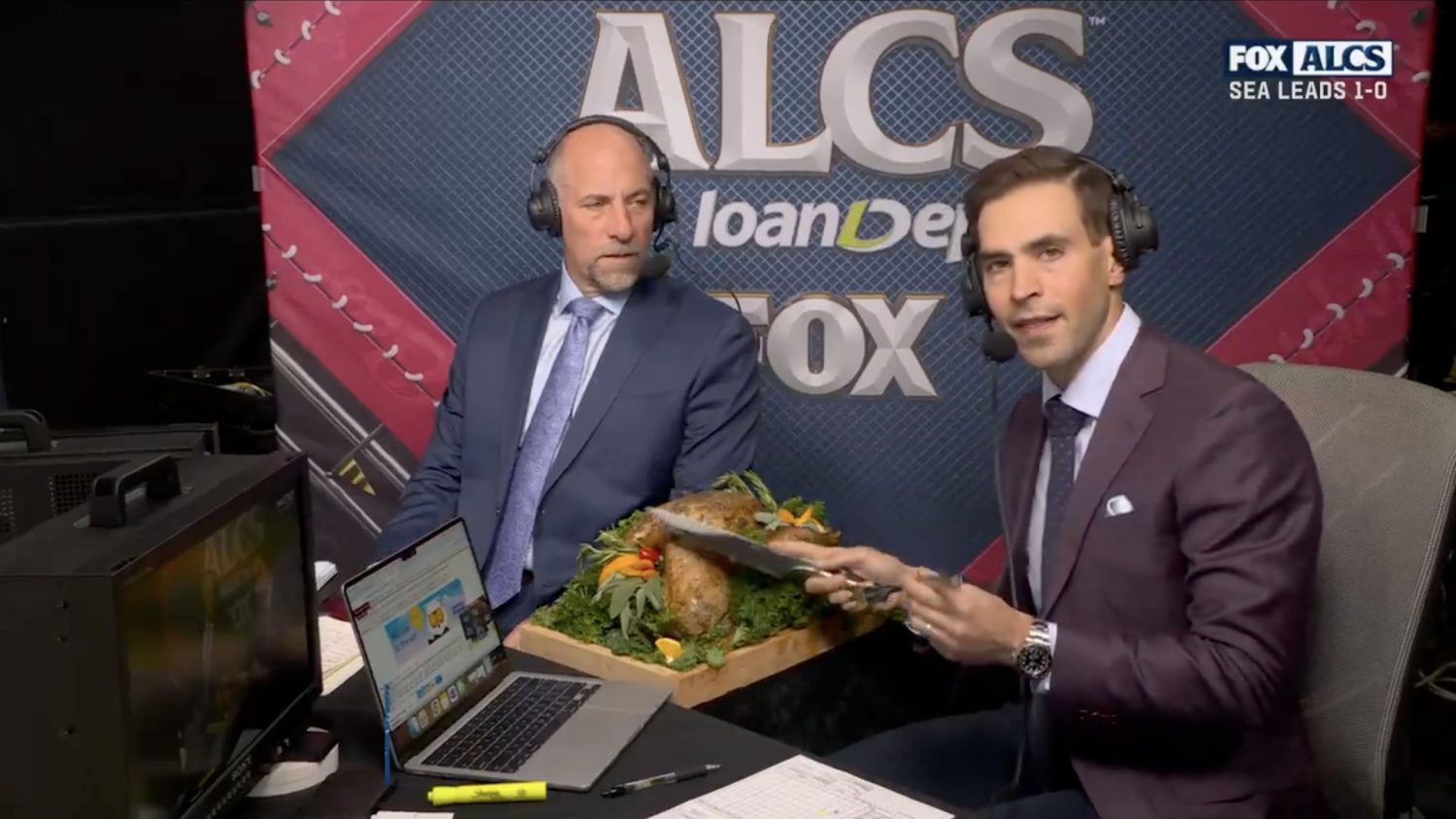 Kevin Burkhardt fears Fox gave Joe Davis food poisoning
