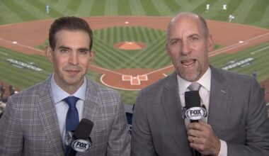 Joe Davis and John Smoltz open ALCS broadcast with dead mics