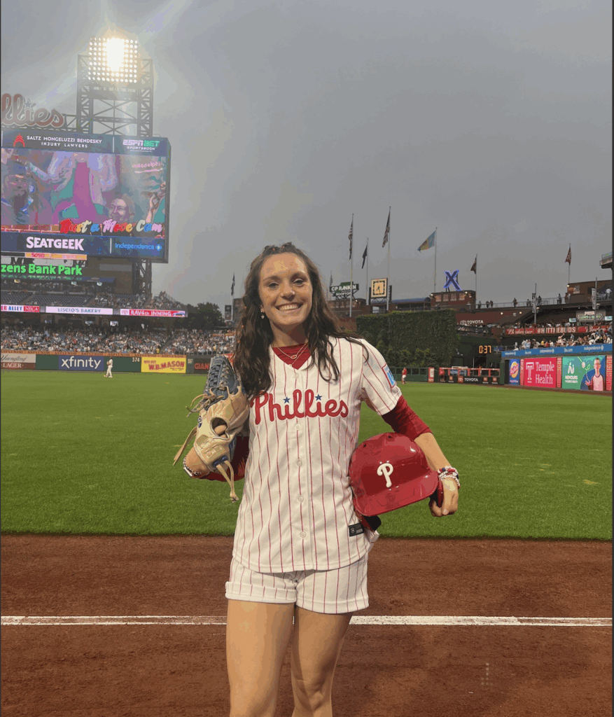 One Athlete, Two Fields: Rylee Albany's Life As A Student Athlete & Phillies Ball Girl