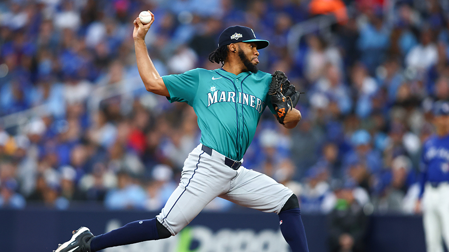 Seattle Mariners Eduard Bazardo Game 2 ALCS Toronto Blue Jays 2025...