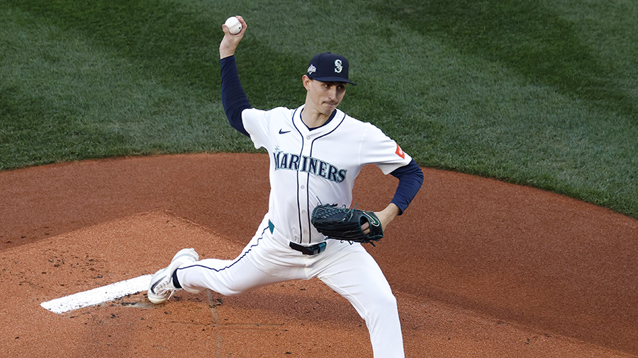 Seattle Mariners George Kirby ALCS Game 3 Toronto Blue Jays 2025...
