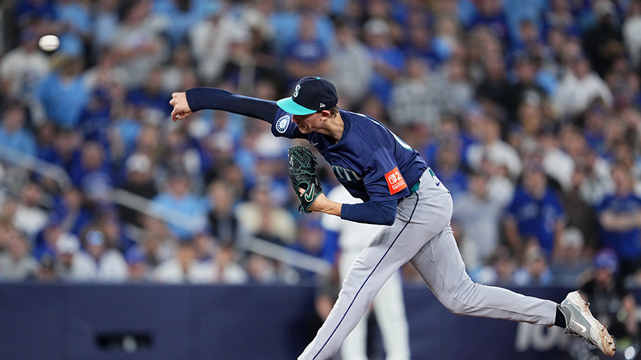 Seattle Mariners George Kirby ALCS Game 7 Toronto Blue Jays 2025...