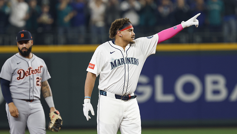 Seattle Mariners Josh Naylor...