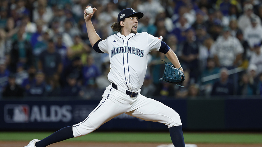 Seattle Mariners Logan Gilbert relief stint ALDS Game 5 Detroit Tigers 2025...