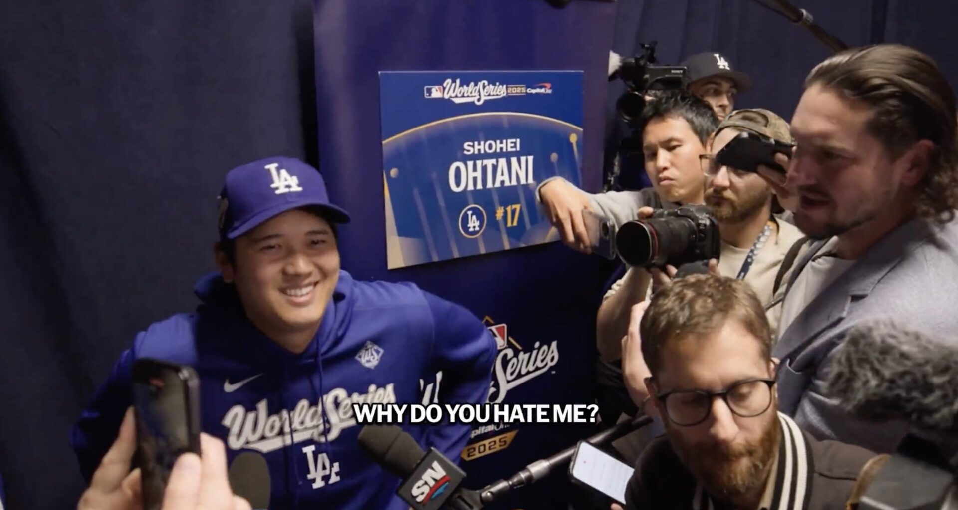 'Why do you hate me?'