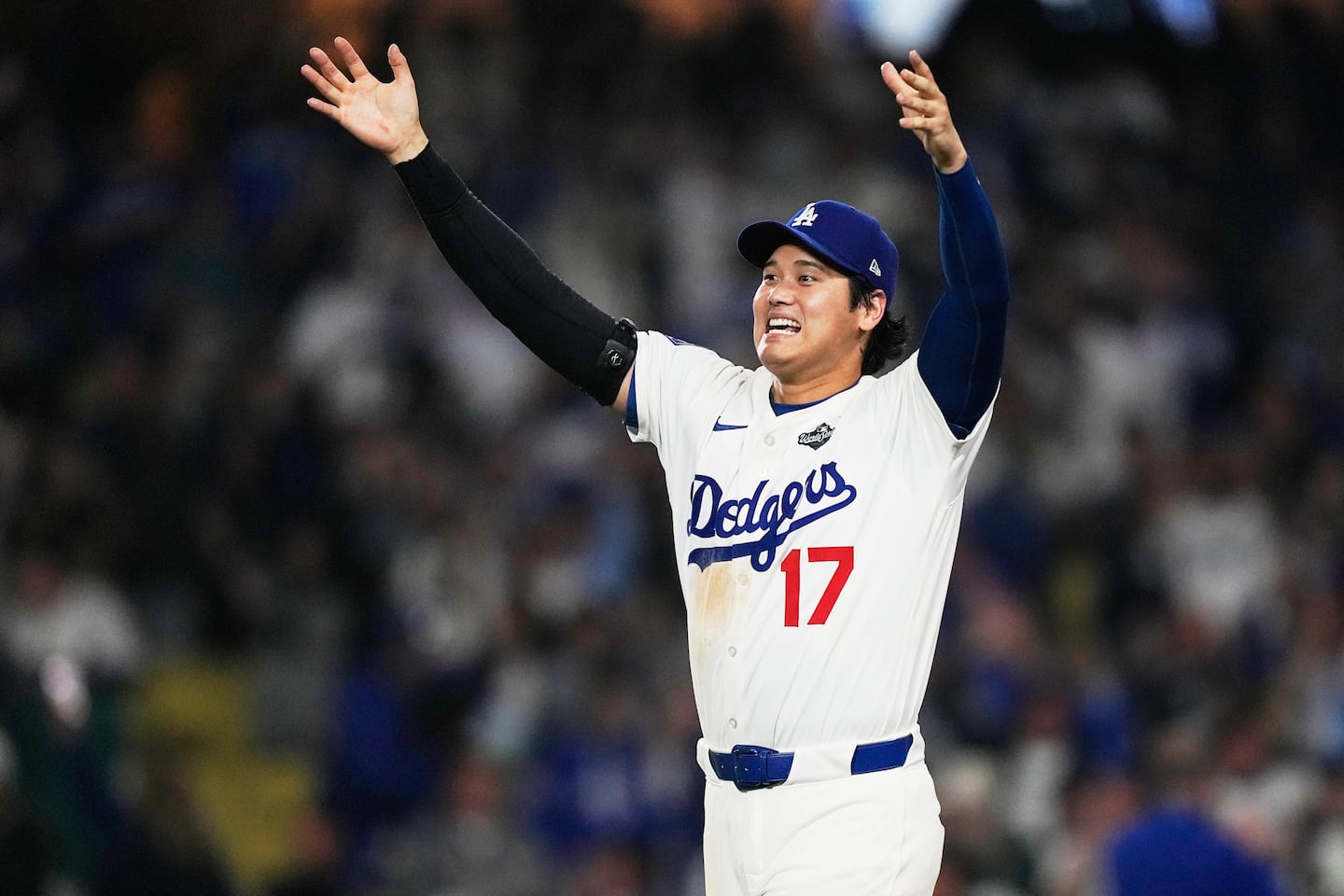 Shohei Ohtani is the Dodgers' scheduled starting pitcher for Tuesday's Game 4.